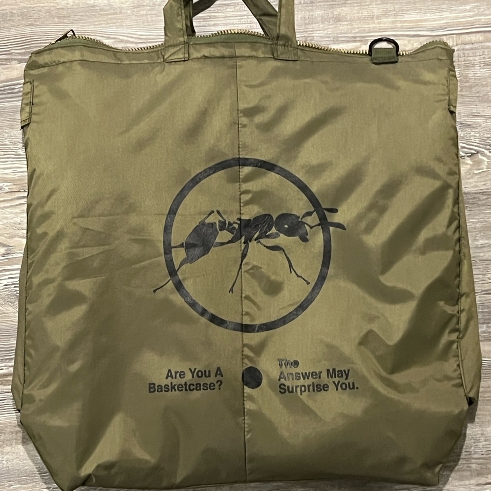 basketcase gallery “Are you a basketcase?” nylon bag